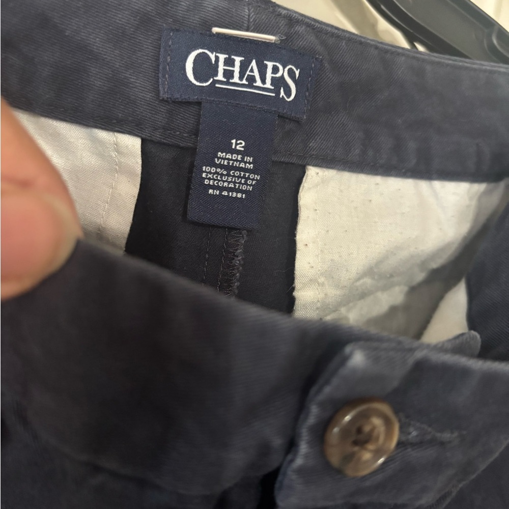 Chaps Men's Dark Blue Chinos